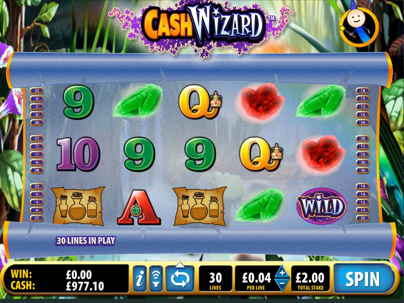 Cash Wizard Slot Game